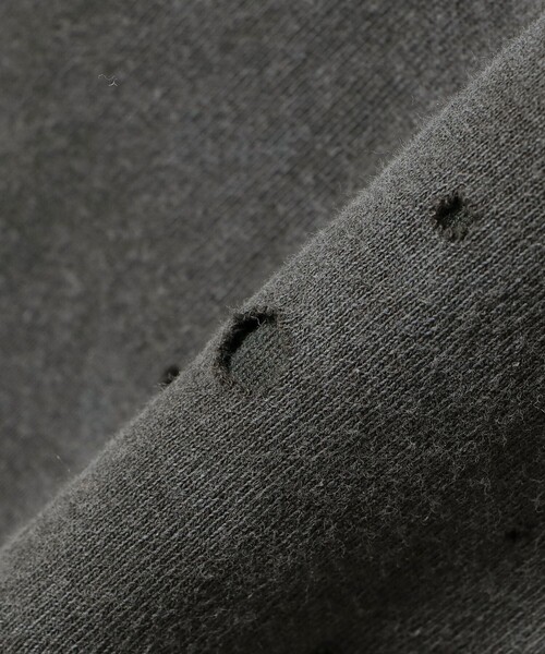 BEAMS（ビームス）の「レイヤード ダメージ Tシャツ（Tシャツ/カットソー・メンズ・ライトグレー/ブラック・L/M/S/XL）」の5枚目の写真