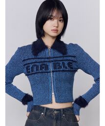 EMODA | プレーティングシャギーロゴニット(ニット/セーター)