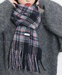 Chillfar（チルファー）の「チェック柄ボリュームマフラー（マフラー）」