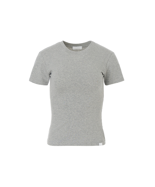 A.R.U(エイアールユー)の「BASIC TEE(Tシャツ/カットソー・レディース・ホワイト/ブラック/ネイビー/ミックスグレー/オレンジ/PINK・SMALL/MEDIUM)」の3枚目の写真