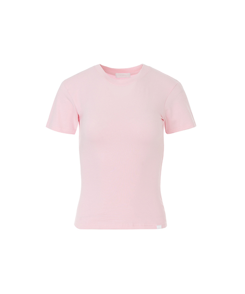 A.R.U(エイアールユー)の「BASIC TEE(Tシャツ/カットソー・レディース・ホワイト/ブラック/ネイビー/ミックスグレー/オレンジ/PINK・SMALL/MEDIUM)」の5枚目の写真