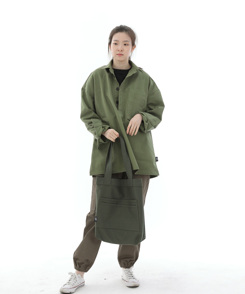 SAINTCREW(セントクルー)の「フリースタイルライフバテックエコバッグ FL-100 カーキ(エコバッグ/サブバッグ・レディース・その他・フリー)」の3枚目の写真