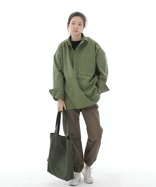 SAINTCREW(セントクルー)の「フリースタイルライフバテックエコバッグ FL-100 カーキ(エコバッグ/サブバッグ・レディース・その他・フリー)」の5枚目の写真