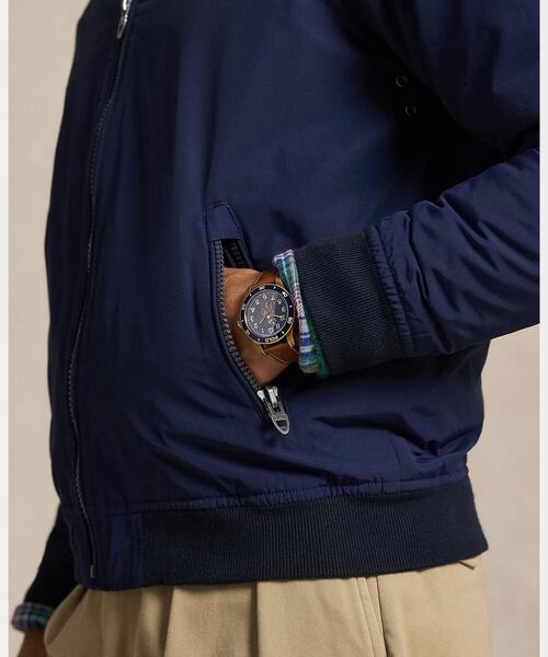 POLO RALPH LAUREN(ポロ ラルフ ローレン)の「ラグランスリーブ ジャケット(ブルゾン・メンズ・ブルー・L/M/S/XL/XS)」の5枚目の写真