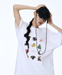 71TO96（チル ハナ トゥ グユク）の「12 Printed T-Shirts (White)（Tシャツ/カットソー）」