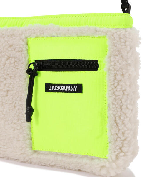 Jack Bunny!!（ジャックバニー）の「【Jack Bunny!!】ボアショルダーバッグ (UNISEX)（ショルダーバッグ・レディース・イエロー/ホワイト/ブルー・FREE）」の10枚目の写真