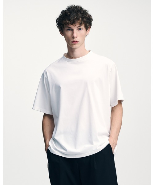 SOPHNET.(ソフネット)の「EX. MOBILIFIED WIDE TEE(Tシャツ/カットソー・メンズ・ブラック/ホワイト・3/2/4/5/1)」の3枚目の写真