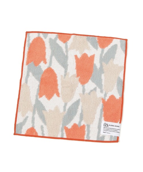 GLOBAL WORK(グローバルワーク)の「柄タオルハンカチ/601670(ハンカチ/ハンドタオル・レディース・レッド/ホワイト系その他3/ホワイト系その他2・FREE)」の2枚目の写真