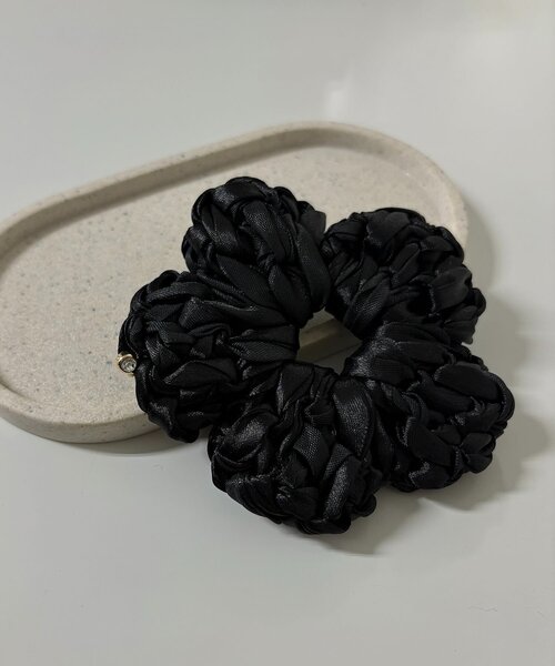 GOLDY（ゴールディ）の「〈GOLDY/ゴールディ〉テープリボンシュシュ（シュシュ・レディース・ブラック系その他/ブラック系その他2・FREE）」の7枚目の写真