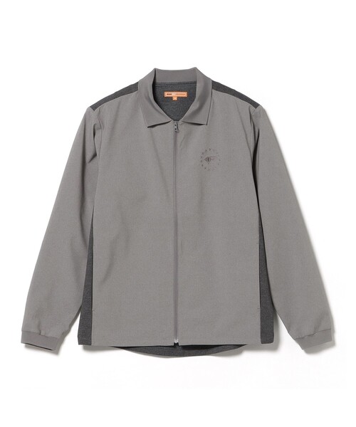 BEAMS GOLF(ビームスゴルフ)の「ORANGE LABEL / 切り替え フルジップ シャツブルゾン(ブルゾン・メンズ・グレー/ブラック・LARGE/MEDIUM/X-LARGE/SMALL)」の13枚目の写真