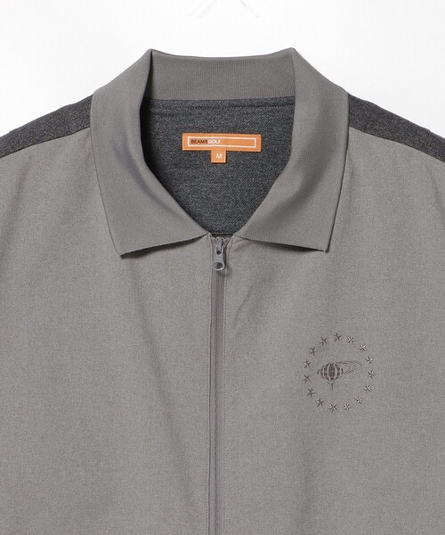 BEAMS GOLF(ビームスゴルフ)の「ORANGE LABEL / 切り替え フルジップ シャツブルゾン(ブルゾン・メンズ・グレー/ブラック・LARGE/MEDIUM/X-LARGE/SMALL)」の14枚目の写真