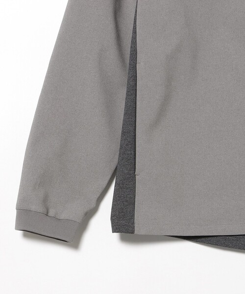 BEAMS GOLF(ビームスゴルフ)の「ORANGE LABEL / 切り替え フルジップ シャツブルゾン(ブルゾン・メンズ・グレー/ブラック・LARGE/MEDIUM/X-LARGE/SMALL)」の15枚目の写真