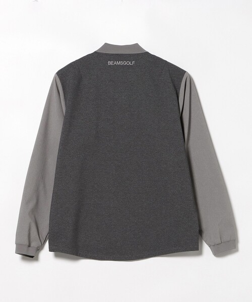 BEAMS GOLF(ビームスゴルフ)の「ORANGE LABEL / 切り替え フルジップ シャツブルゾン(ブルゾン・メンズ・グレー/ブラック・LARGE/MEDIUM/X-LARGE/SMALL)」の17枚目の写真