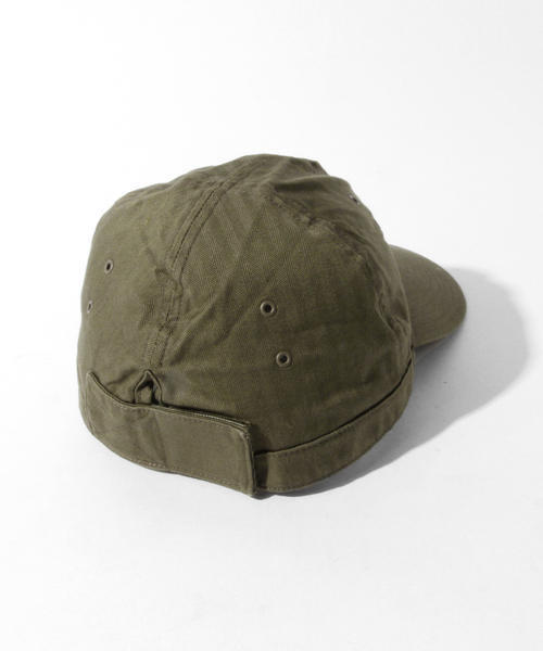 BEAMS BOY（ビームスボーイ）の「INFIELDER DESIGN×BEAMS BOY / ミリタリーCAP（キャップ・レディース・ベージュ/ダークグリーン・ONE SIZE）」の10枚目の写真