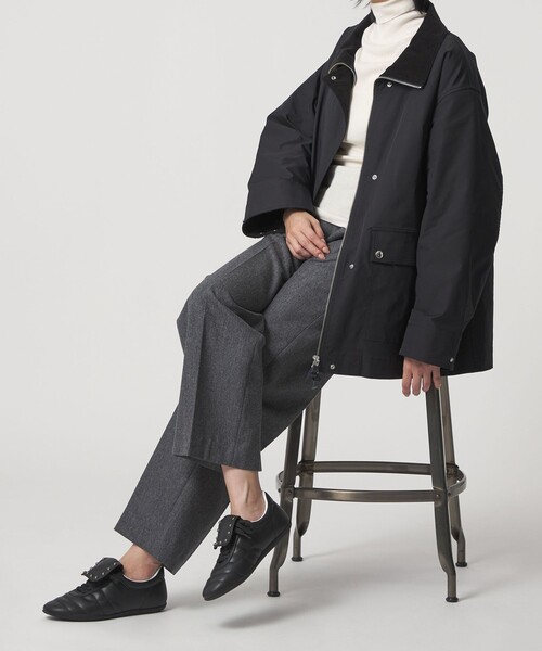 ODETTE E ODILE（オデットエオディール）の「2WAYフラップ スニーカー15↑（スニーカー・レディース・シルバー/ブラック・37/36/35/38）」の5枚目の写真