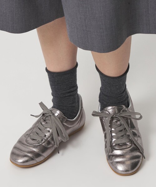 ODETTE E ODILE（オデットエオディール）の「2WAYフラップ スニーカー15↑（スニーカー・レディース・シルバー/ブラック・37/36/35/38）」の9枚目の写真