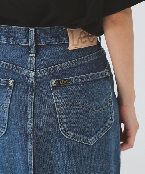 Ray BEAMS（レイビームス）の「Lee / STANDARD WARDROBE SKIRT（デニムスカート・レディース・ブラック/ブルー・SMALL/X-SMALL）」の11枚目の写真