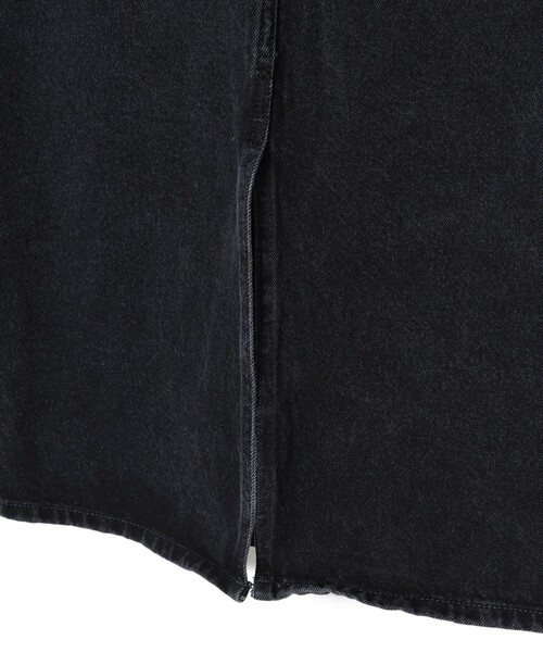 Ray BEAMS（レイビームス）の「Lee / STANDARD WARDROBE SKIRT（デニムスカート・レディース・ブラック/ブルー・SMALL/X-SMALL）」の22枚目の写真