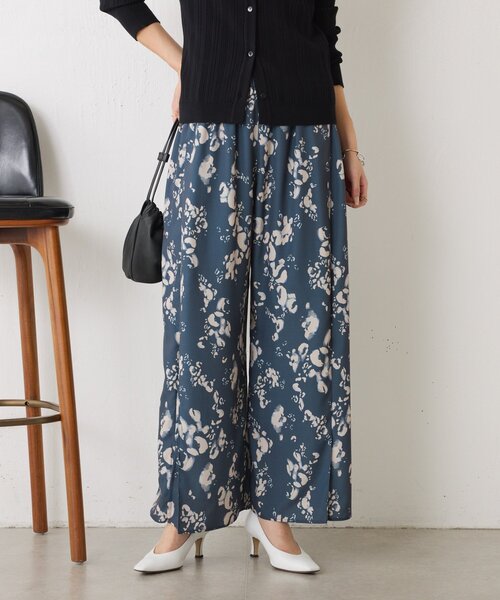 Jena espace merveilleux(ジェナ エスパスメルヴェイユ)の「【オールゴムウエスト】ニュアンス柄イージーパンツ(その他パンツ・レディース・グリーン/ブラック・FREE)」の13枚目の写真