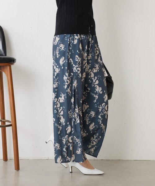 Jena espace merveilleux(ジェナ エスパスメルヴェイユ)の「【オールゴムウエスト】ニュアンス柄イージーパンツ(その他パンツ・レディース・グリーン/ブラック・FREE)」の10枚目の写真