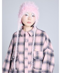 Pimientos（ピミエントス）の「《Little sunny bite》knit hat（ニットキャップ/ビーニー）」