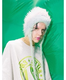 Pimientos（ピミエントス）の「《Little sunny bite》knit hat（ニットキャップ/ビーニー）」