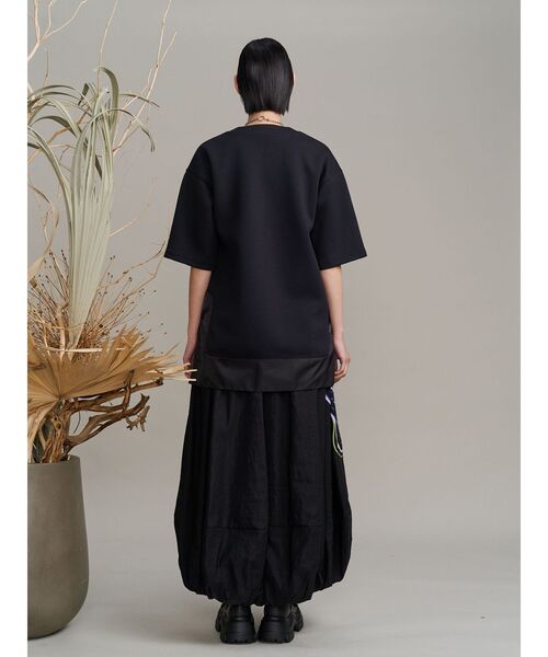 UN3D.(アンスリード)の「ROUND POCKET SWEAT TOP / ラウンドポケットスウェットトップ(Tシャツ/カットソー・レディース・その他1/ブラック・36/38)」の11枚目の写真