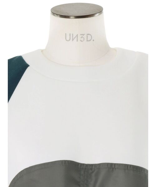 UN3D.(アンスリード)の「ROUND POCKET SWEAT TOP / ラウンドポケットスウェットトップ(Tシャツ/カットソー・レディース・その他1/ブラック・36/38)」の17枚目の写真