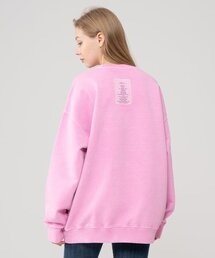 PIGMENT HEAVY COTTON LABEL ART L-PINK