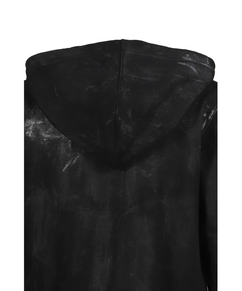 NUBIAN(ヌビアン)の「SKIDDING HOODIE ZIPUP(パーカー・メンズ・ブラック・LARGE/MEDIUM/SMALL)」の5枚目の写真