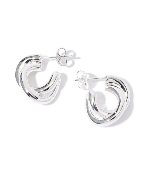 LIE STUDIO The Diana シルバーピアス（ピアス（両耳用