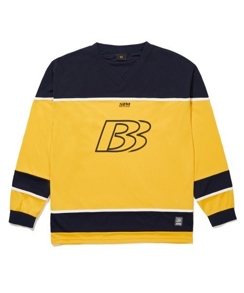 B HOCKEY LONGSLEEVE - YELLOW