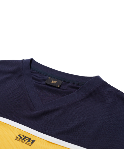 B HOCKEY LONGSLEEVE - YELLOW