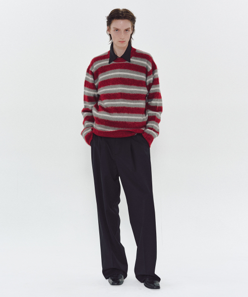 MMIC（エムエムアイシー）の「SABLE ROUNDNECK (RED)（ニット/セーター・メンズ・その他・M/L/XL）」の6枚目の写真