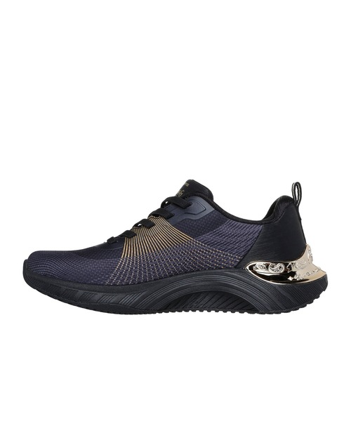 SKECHERS(スケッチャーズ)の「スケッチャーズ スヌープ エース サイバー ウォーカー(スニーカー・レディース・ブラック×ゴールド/ピンク/オレンジ・23cm/24.5cm/23.5cm/24cm/25cm)」の5枚目の写真