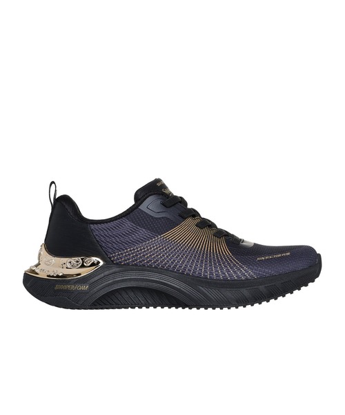 SKECHERS(スケッチャーズ)の「スケッチャーズ スヌープ エース サイバー ウォーカー(スニーカー・レディース・ブラック×ゴールド/ピンク/オレンジ・23cm/24.5cm/23.5cm/24cm/25cm)」の6枚目の写真