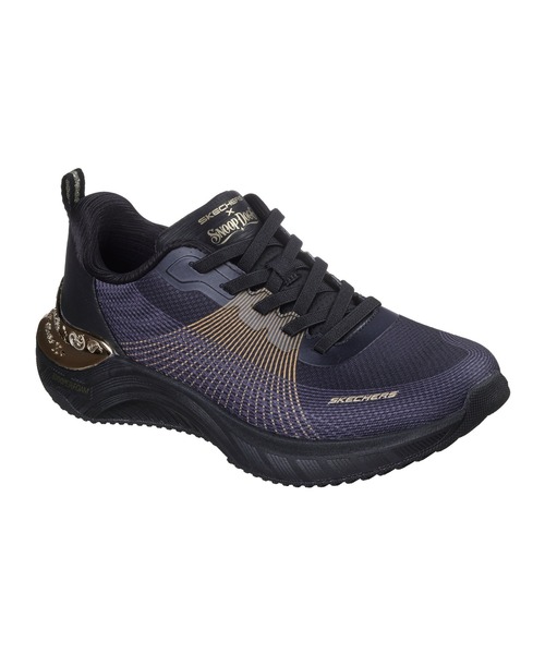 SKECHERS(スケッチャーズ)の「スケッチャーズ スヌープ エース サイバー ウォーカー(スニーカー・レディース・ブラック×ゴールド/ピンク/オレンジ・23cm/24.5cm/23.5cm/24cm/25cm)」の8枚目の写真