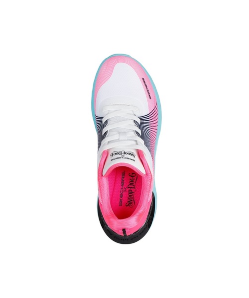 SKECHERS(スケッチャーズ)の「スケッチャーズ スヌープ エース サイバー ウォーカー(スニーカー・レディース・ブラック×ゴールド/ピンク/オレンジ・23cm/24.5cm/23.5cm/24cm/25cm)」の9枚目の写真