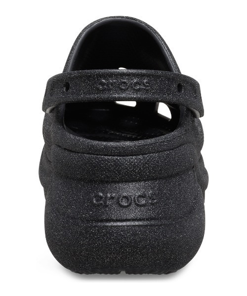 crocs（クロックス）の「クロックス crocs Classic Glitter ClgW Blk（サンダル・レディース・ブラック・23.0cm/22.0cm/21.0cm/25.0cm/24.0cm）」の8枚目の写真