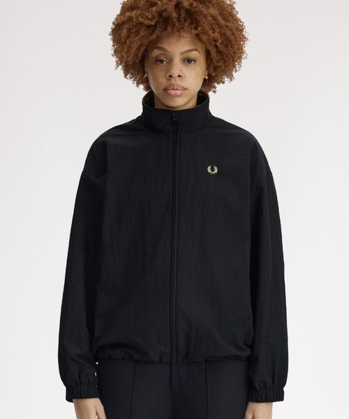 FRED PERRY（フレッドペリー）の「Zip Through Jacket／ジップスルージャケット（その他アウター・レディース・ブラック/オートミール・8/10）」の9枚目の写真