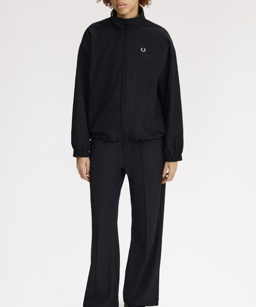 FRED PERRY（フレッドペリー）の「Zip Through Jacket／ジップスルージャケット（その他アウター・レディース・ブラック/オートミール・8/10）」の3枚目の写真