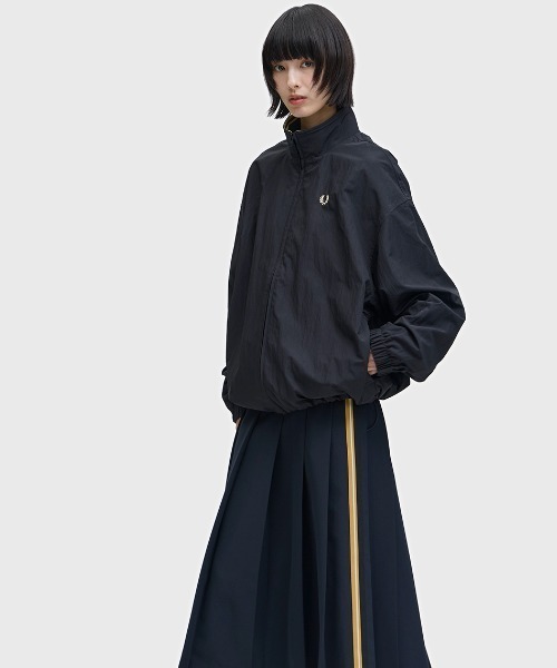 FRED PERRY（フレッドペリー）の「Zip Through Jacket／ジップスルージャケット（その他アウター・レディース・ブラック/オートミール・8/10）」の14枚目の写真