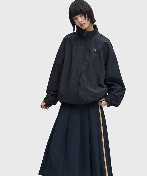 FRED PERRY（フレッドペリー）の「Zip Through Jacket／ジップスルージャケット（その他アウター・レディース・ブラック/オートミール・8/10）」の15枚目の写真