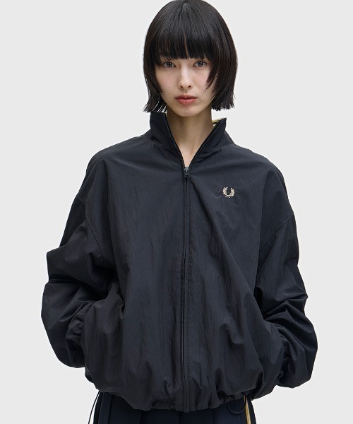 FRED PERRY（フレッドペリー）の「Zip Through Jacket／ジップスルージャケット（その他アウター・レディース・ブラック/オートミール・8/10）」の17枚目の写真