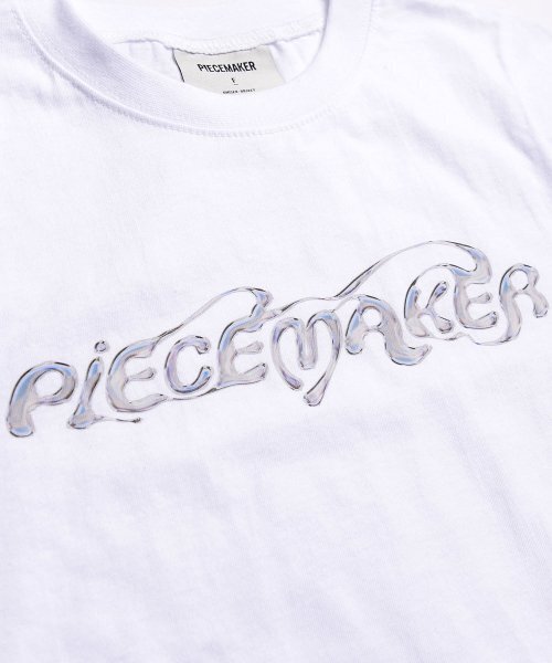PIECEMAKER（ピースメーカー）の「ETHNIC MELT CROP TEE (WHITE)（Tシャツ/カットソー・レディース・その他・FREE）」の4枚目の写真