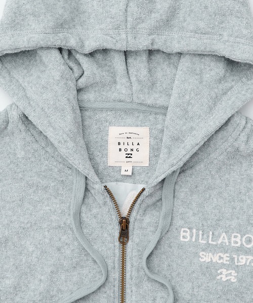 BILLABONG/ビラボン ジップアップ パーカー パイル生地 セットアップ