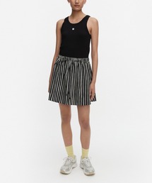 marimekko（マリメッコ）の「Mini Unikko / Meimi cotton poplin skirt