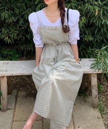 チェック柄」に該当するオールインワン・サロペットファッション通販