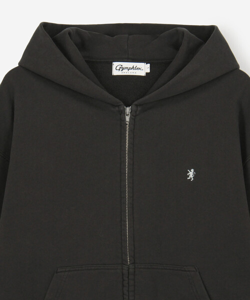 GYMPHLEX（ジムフレックス）の「Gymphlex | フレンチテリー ジップパーカー MEN（パーカー・メンズ・チャコール/ライトグレー・M/L）」の17枚目の写真