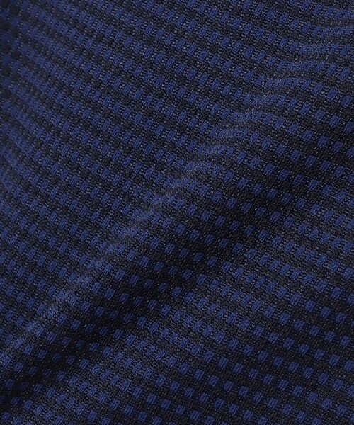 BEAMS GOLF(ビームスゴルフ)の「PURPLE LABEL / ジャカードボーダー モックネックシャツ(スウェット・メンズ・グレー/ネイビー/ブルー・MEDIUM/SMALL/X-LARGE/LARGE)」の22枚目の写真